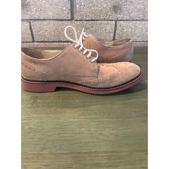 Cole Haan Mens Wingtip Suede Oxford Dress Shoes Size 9.5 M - Picture 3 of 9